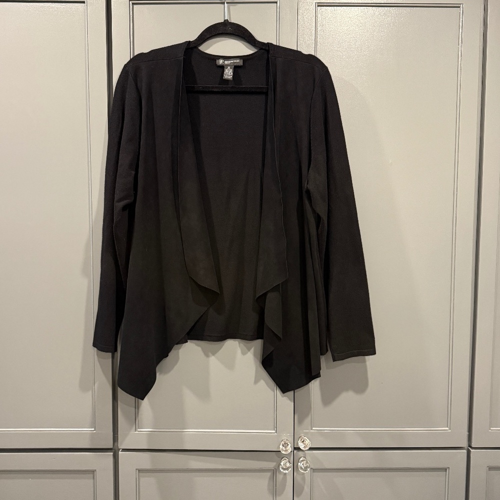 INC Concepts black asymmetrical sweater size 2X